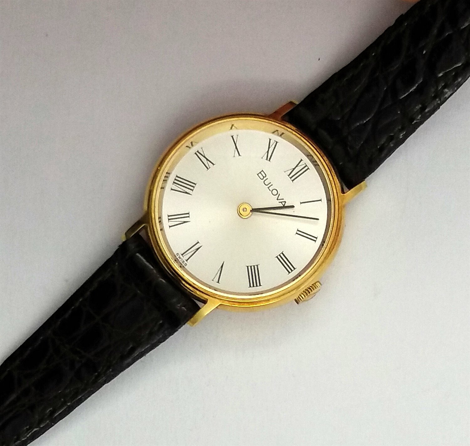 Oiritaly Orologio Meccanico Donna Bulova ORIT Oro Orologi